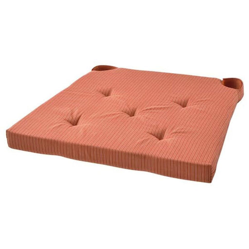 Orange IKEA JUSTINA Chair Pad in stylish home setting-90566065