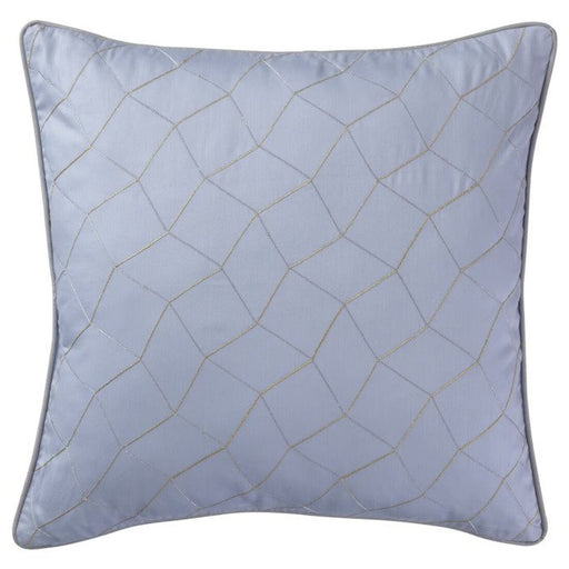 An image of IKEA Cushion cover, embroidery/blue, 50x50 cm (20x20 ")  00541951