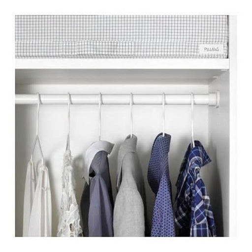 Functional White Clothes Rail by IKEA Platsa HJÄLPA-40387453