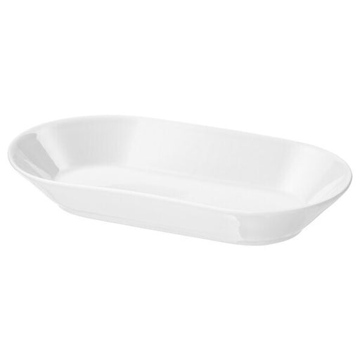 Versatile White Serving Plate by IKEA 365+ - Perfect for Entertaining and Everyday Use