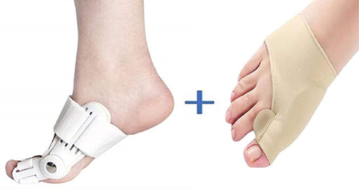 Digital Shoppy Splint Big Toe Straightener Corrector Foot Pain Relief Foot Care And Comfortable Soft Bunion Protector Toe Straightener Silicone Toe Separator Corrector Thumb Feet Care Adjuster 1 Pair--FREE SHIPPING - digitalshoppy.in