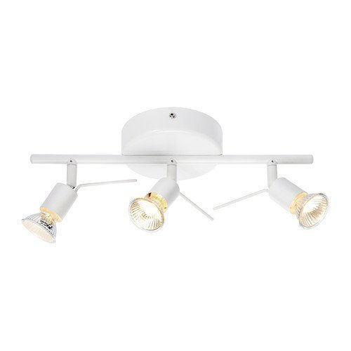 Ikea Track Spotlight, 3 Halogen Bulbs Included - digitalshoppy.in