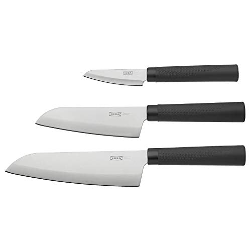 Digital Shoppy IKEA 3-Piece Kitchen Knife Set kitchen knife set kitchen slicing chopping handle meal breeze 30346830