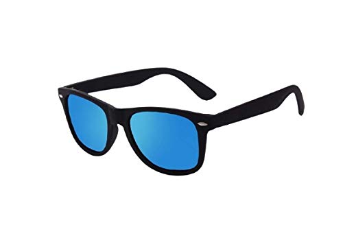 Digital Shoppy AOFLY Fashion UV400 Polarized Driving Mirrors Coating Black Frame Men's Glasses