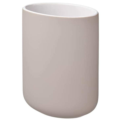 Bathroom accessory - stoneware toothbrush holder 10493011