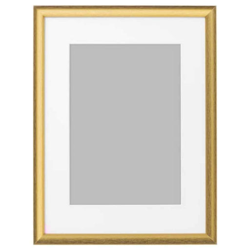 A stunning gold IKEA frame, perfect for displaying your favorite artwork or photograph 00370402