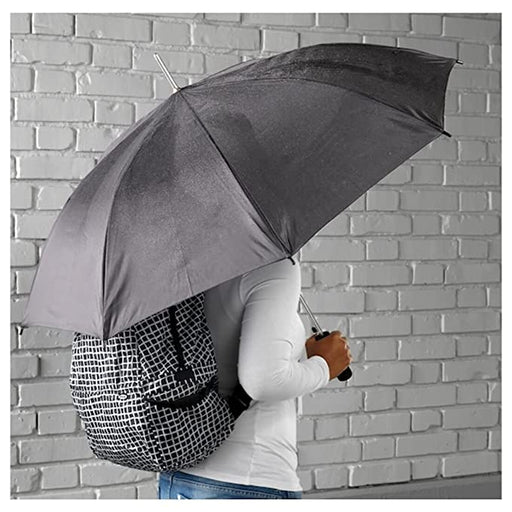 Fashionable black IKEA umbrella, perfect accessory for any outfit 70281266 