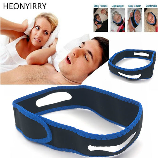 Digital Shoppy  Anti Snore Chin Strap Stop Snoring Snore Belt Sleep Apnea Chin Support Straps for Woman Man Health care Sleeping Aid Tools - FREE SHIPPING - digitalshoppy.in