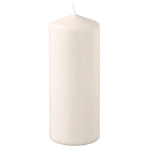 Digital Shoppy IKEA Unscented Block Candle - Natural - digitalshoppy.in