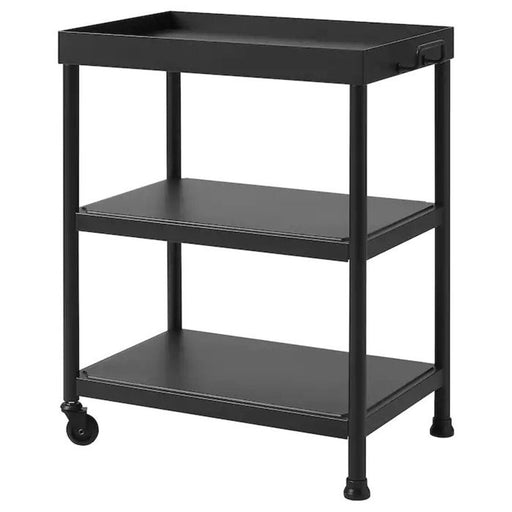 Digital Shoppy IKEA Side table, black, 50x35 cm (19 5/8x13 3/4 ")-side tables with drawers-side table for living room-side table designs with drawers-ikea side table-Digital Shoppy -80471572