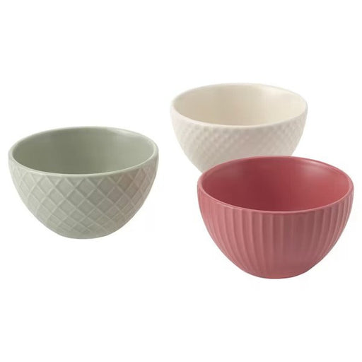 Digital Shoppy IKEA Bowl, mixed colors 3 pack, 10 cm (4 ") 80511498 serving online item food price