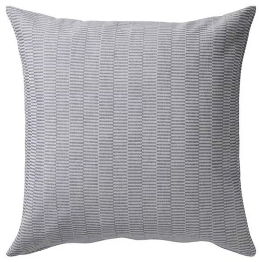 Pure cotton cushion cover with a delicate stripe pattern in the weave gives it a clean modern feel-90506953