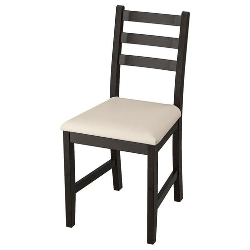 Digital Shoppy IKEA Chair, black-brown/Vittaryd beige chair seat dining use support 50363376