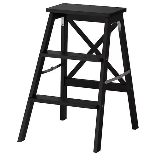 Digital Shoppy IKEA Stepladder, steplader price, stepladder online, stepladder for home, stepladder for office,  3 steps, black, 63 cm (24 3/4 ") 70219830