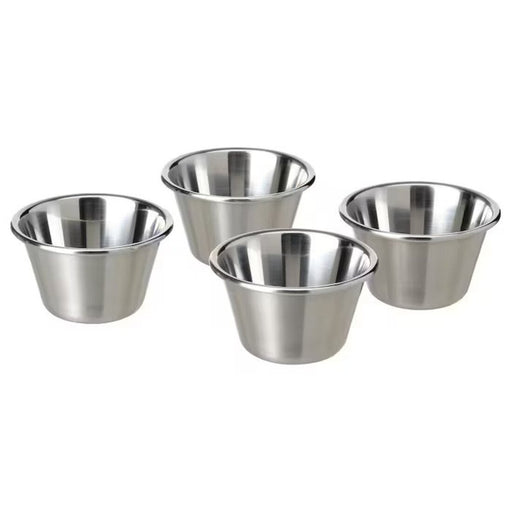 Digital Shoppy IKEA Bowl for dip sauce, set of 4, stainless steel price online bowlset home small  bowl  set-digital  shoppy 70516694