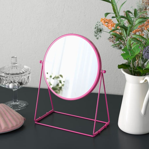 Digital Shoppy IKEA Table mirror, pink, 17 cm (6 ¾ ") sleek home design house online low price 40503004