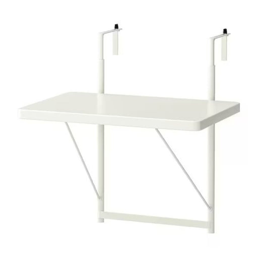 Digital Shoppy IKEA Balcony table, white, 50 cm (19 5/8 ") 50461348 outdoor table furniture online price