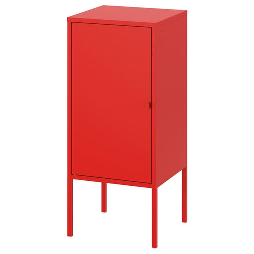 Digital Shoppy IKEA Cabinet, Metal/red, 35x60 cm (13 3/4x23 5/8"). 00328677   , A photo of an IKEA Cabinet, 35x60 cm, with a white finish and two adjustable shelves inside. Alt text: "IKEA Cabinet, 35x60 cm, with white finish and adjustable shelves   