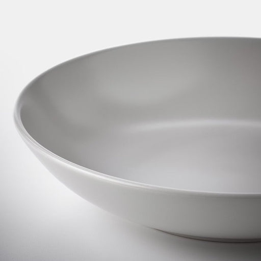 Digital Shoppy IKEA Deep plate, price, online, dinner plates, matt light grey, 23 cm 40479382