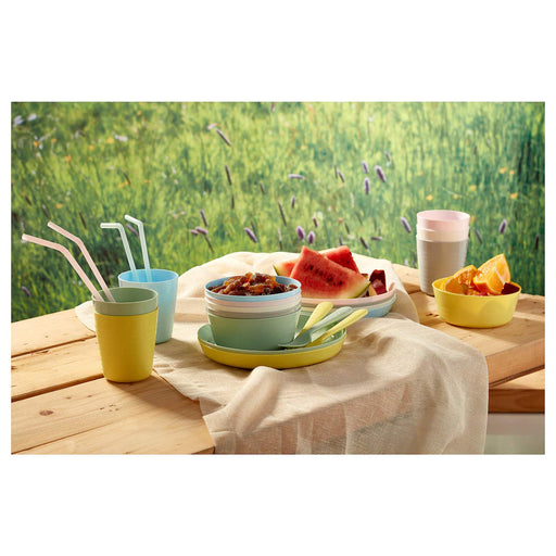 Digital Shoppy IKEA Cutlery Set Mixed Colors - 18 Piece - digitalshoppy.in