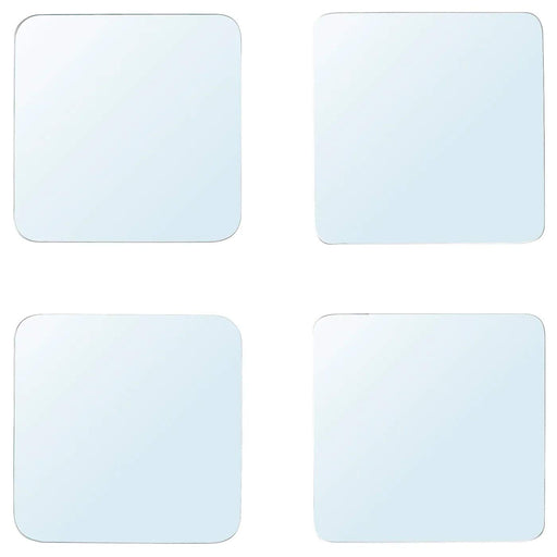 Digital Shoppy IKEA Mirror, 20x20 cm (7 7/8x7 7/8 ")-Pack of 4 grooming decor glass reflective online low price 00192594