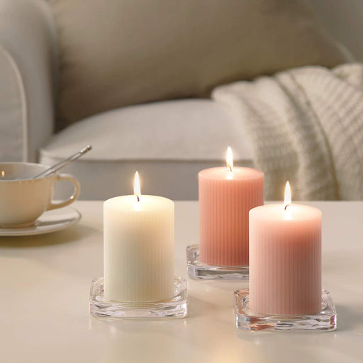 Digital Shoppy IKEA Scented Block Candle - Pack of 3 - digitalshoppy.in