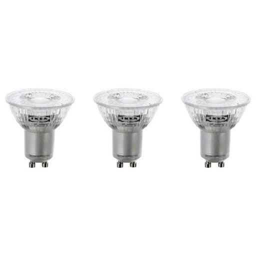 GU10 LED bulb with 400 lumens brightness and 6500K cool white light color temperature